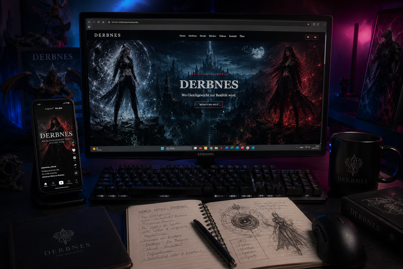 DERBNES Creator Workspace